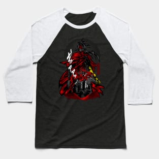 Demon Red Cape Baseball T-Shirt